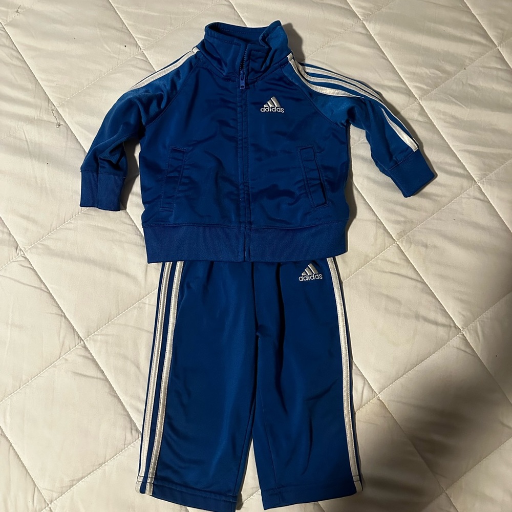 Infant adidas sweater and nike set
